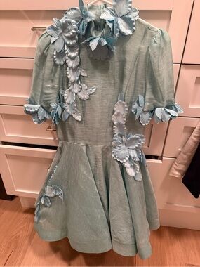 green off shoulder prom dress Green Off-Shoulder A-Line Lace Appliques Long Prom Dress with Slit – Modsele